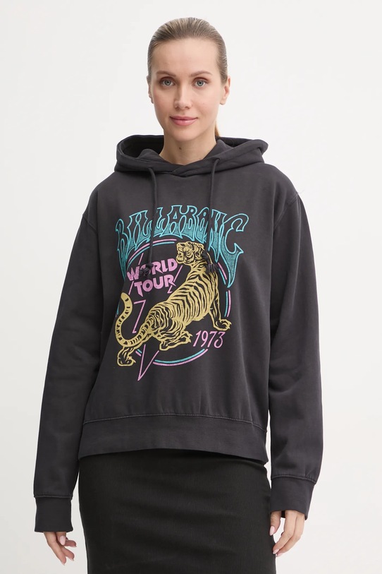 Billabong bluza Tiger Tour z kapturem czarny EBJSF00157