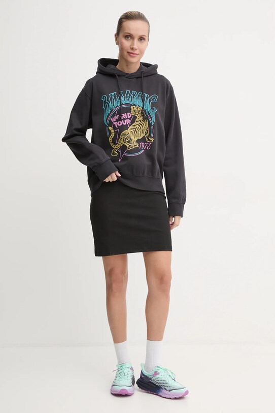 Billabong bluza Tiger Tour EBJSF00157 negru AW24