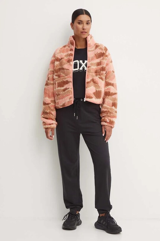 Бавовняна кофта Roxy Essential Energy ERJFT04861 чорний AW24