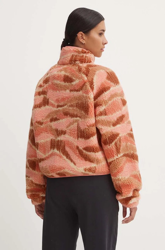 Oblečení Fleecová mikina Roxy Blurry Cloud ERJPF03175 oranžová
