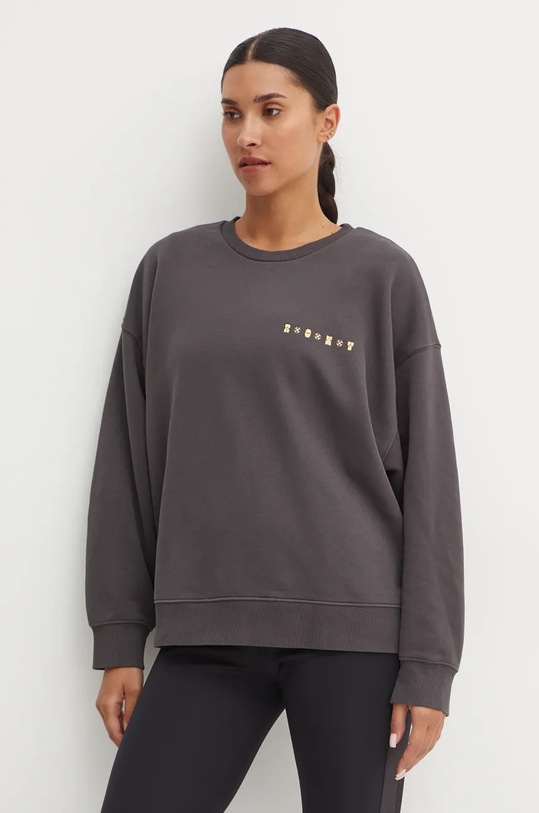 Mikina Roxy Line Up B ERJFT04875 šedá AW24