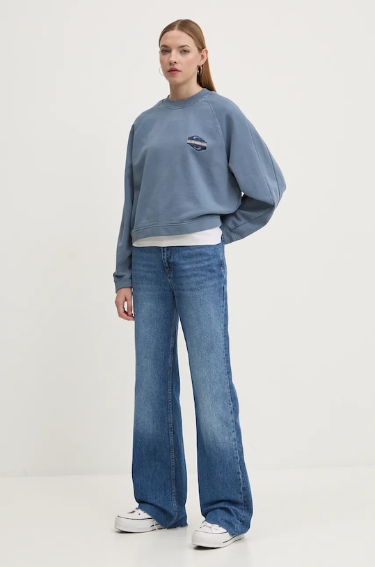 Quiksilver bluza Block Screen EQYFT04993 niebieski AW24