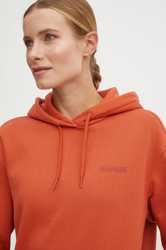 Napapijri bluza B-Blanche portocaliu NP0A4HYPR1B1