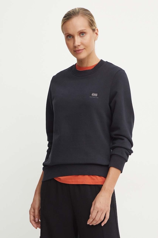 Mikina Napapijri B-Nina bez kapuce černá NP0A4HC60411