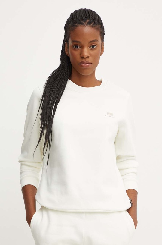 Μπλούζα Napapijri B-Nina χωρίς κουκούλα λευκό NP0A4HC62061