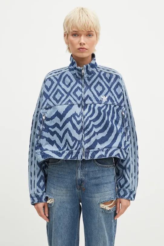 adidas Originals denim jacket x FARM Rio without blue IW0793