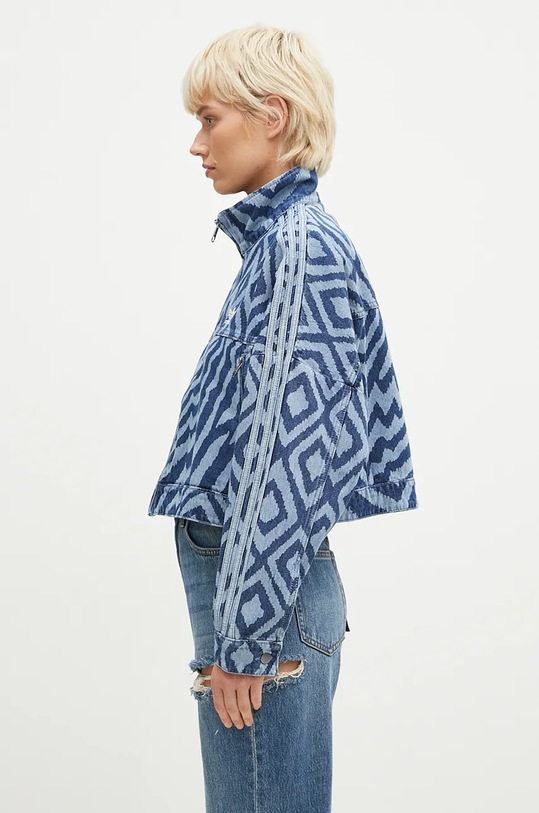 adidas Originals denim jacket x FARM Rio IW0793 blue AW24