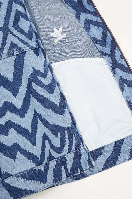 adidas Originals kurtka jeansowa x FARM Rio IW0793 niebieski
