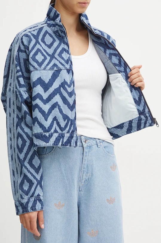 adidas Originals geacă din denim x FARM Rio IW0793