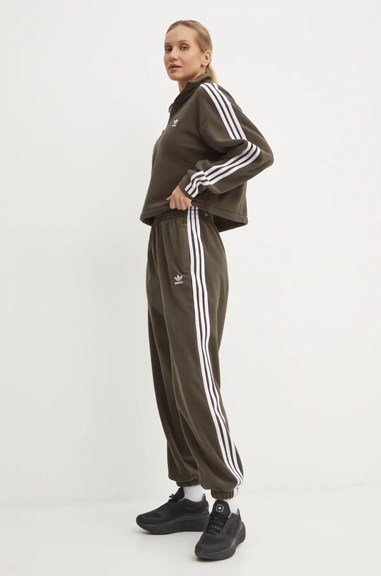 Кофта adidas Originals Polarf Half Zip IW3164 зелёный AW24