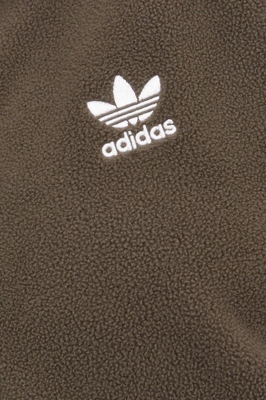 Dukserica adidas Originals Polarf Half Zip IW3164 zelena