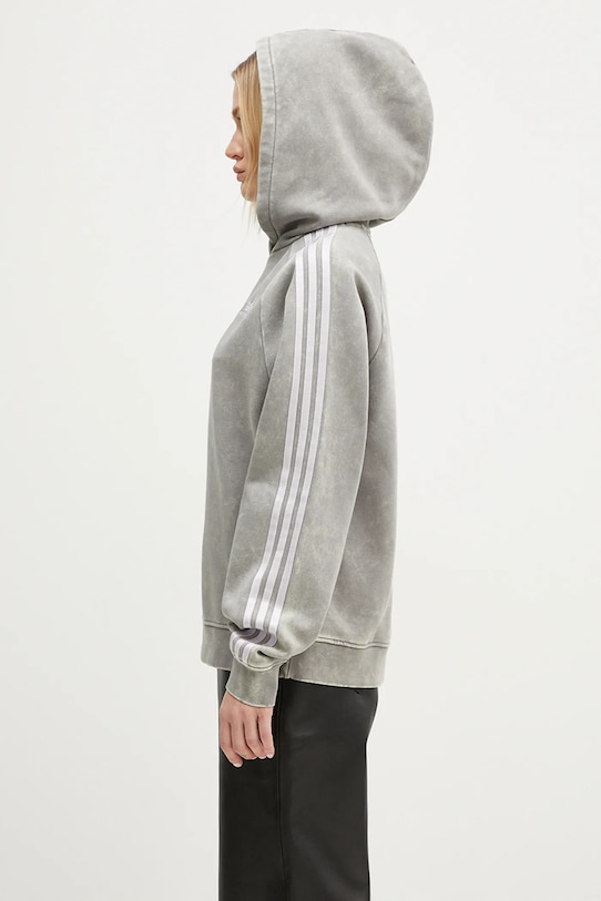 Mikina adidas Originals Wash Hoodie IW3414 šedá AW24