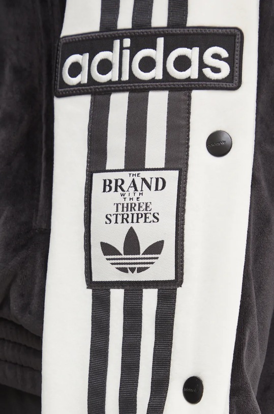Mikina adidas Originals Adibreak Velour Tracktop IW5581 černá