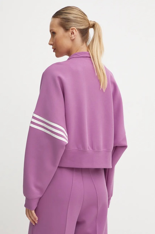 Одежда Кофта adidas Originals Neuclassics CL Tracktop IW5616 фиолетовой