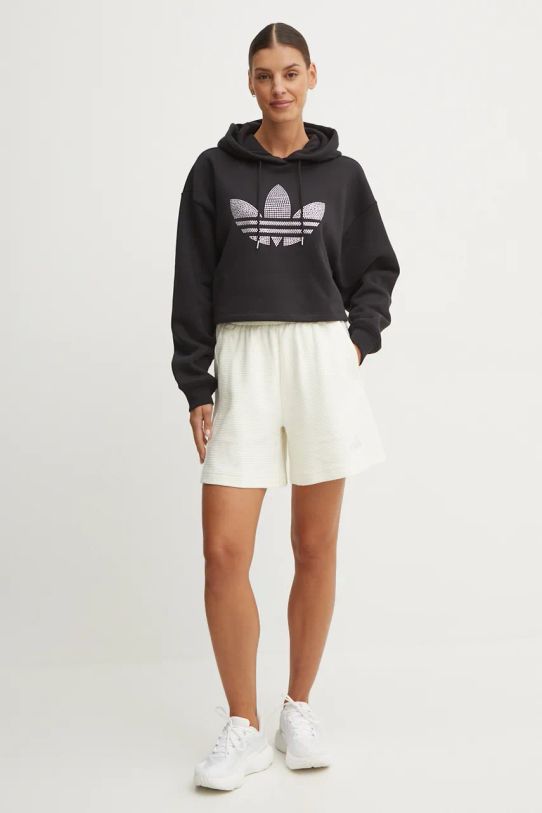 Μπλούζα adidas Originals Bling Hoodie IW5697 μαύρο AW24