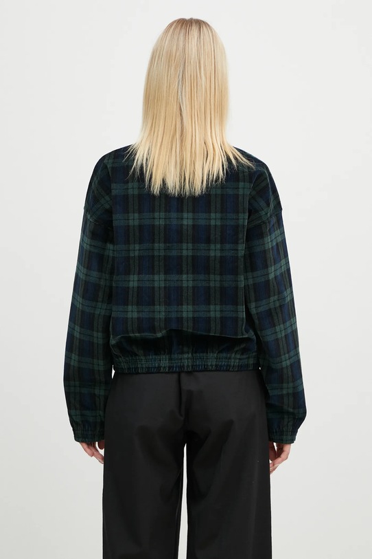 Oblečenie Mikina adidas Originals Tartan Half Zip IX1054 zelená