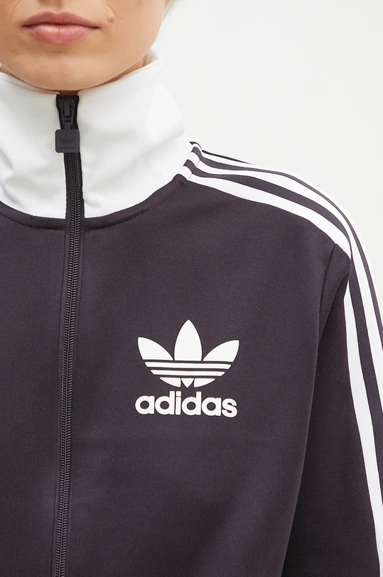 Кофта adidas Originals Beckenbauer Tracktop фиолетовой IY2219