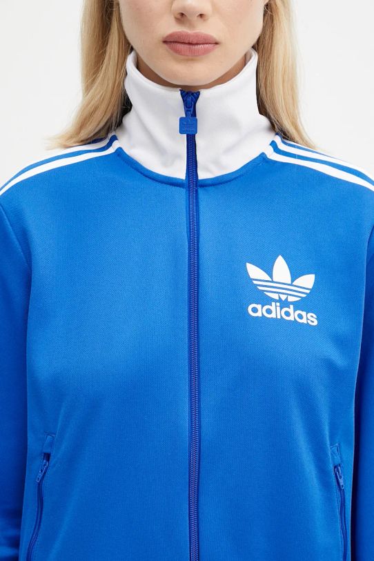 adidas Originals sweatshirt Beckenbauer Tracktop blue IY2223