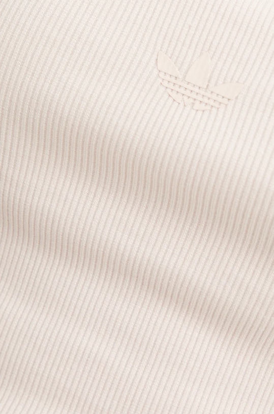 Top adidas Originals Femme Galore Rib Tube Top JN3025 μπεζ