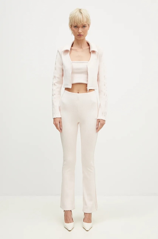 Top adidas Originals Femme Galore Rib Tube Top JN3025 bež