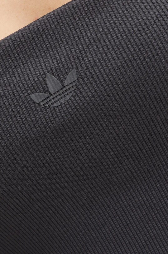 adidas Originals top Femme Galore Rib Tube Top JN3026 negru