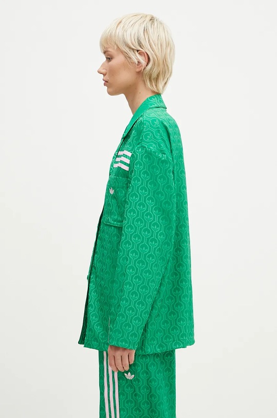 Риза adidas Originals 70s Top JN7659 зелен AW24