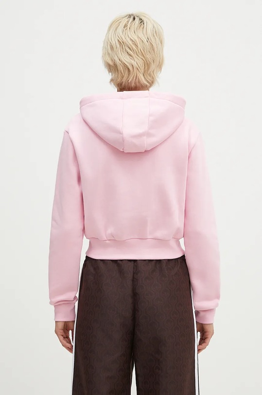 Clothing adidas Originals sweatshirt 70s Short Fullzip Fleece Hoodie JN7665 pink