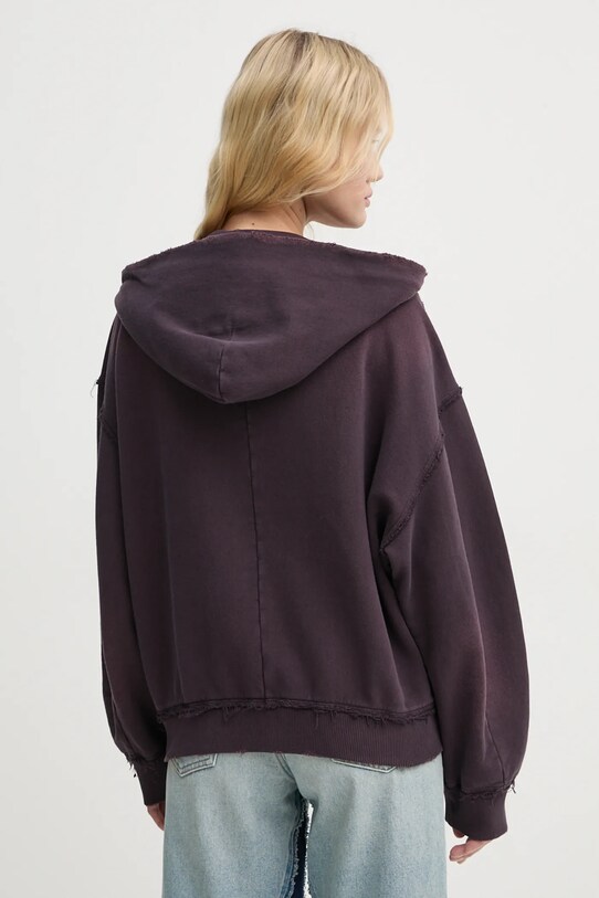 Одяг Бавовняна кофта MM6 Maison Margiela S62GU0130.M25004 фіолетовий