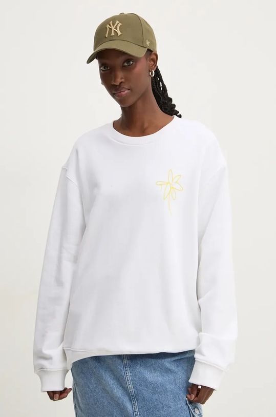 Îmbrăcăminte Hugo Blue hanorac de bumbac 50524824 alb