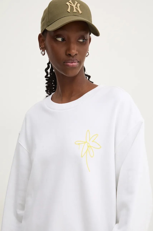 Hugo Blue hanorac de bumbac alb 50524824