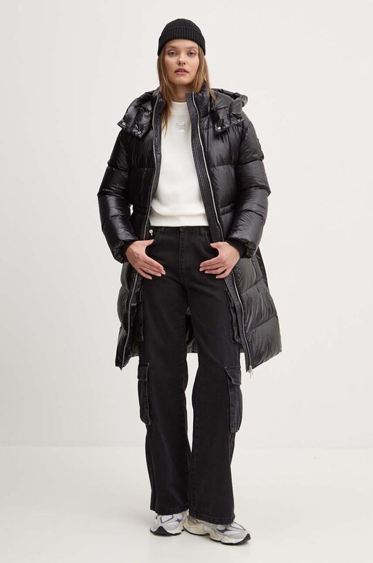 HUGO bluza bawełniana 50525753 beżowy AW24