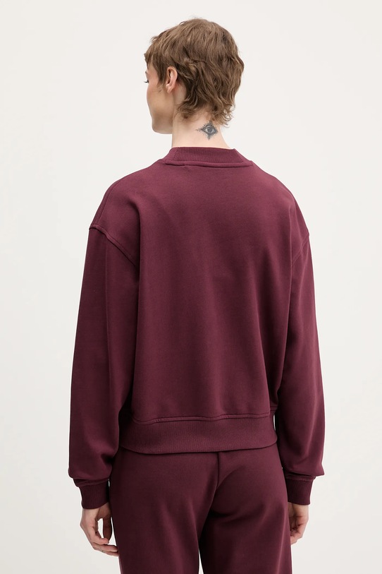 Odzież HUGO bluza bawełniana Daxandria 50527463 bordowy