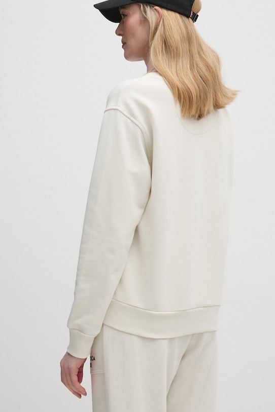 Oblečení Bavlněná mikina Aeronautica Militare FE1971DF567 béžová