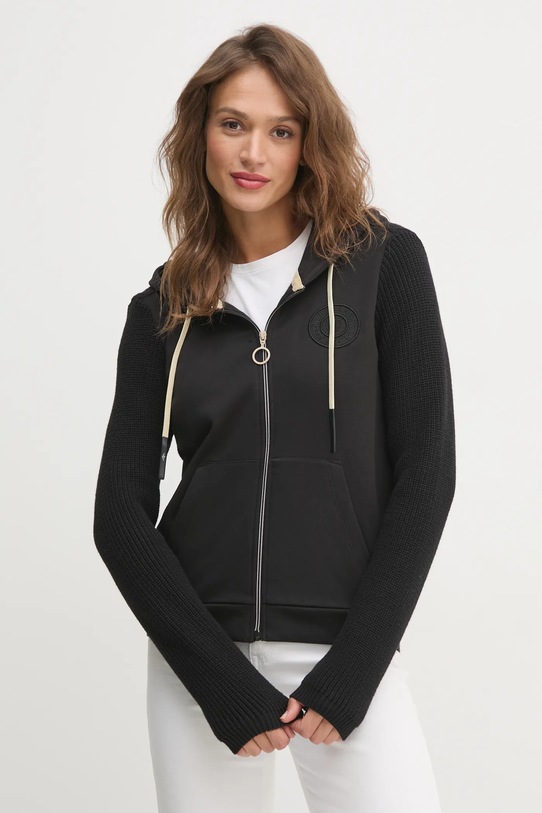 Aeronautica Militare bluza z kapturem czarny FE1980DF568