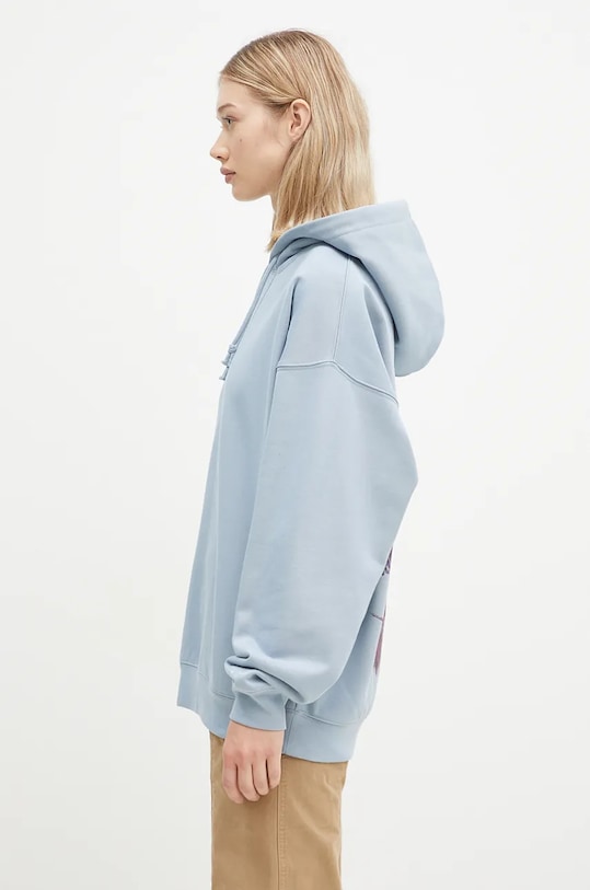 Y-3 felpa Graphic Hoodie IW2474 blu AW24