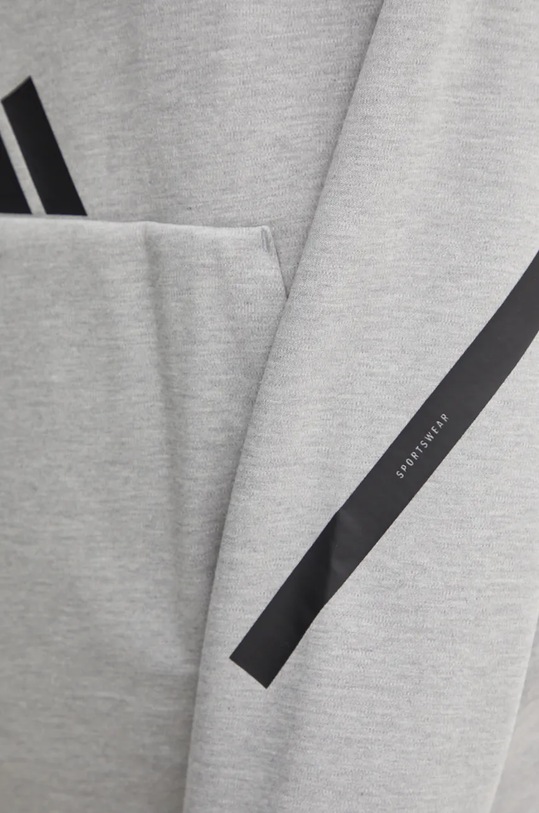 adidas felpa ZNE JD9592 grigio