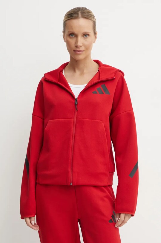 adidas bluza ZNE print rosu JF8888