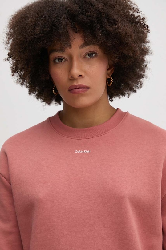Mikina Calvin Klein růžová K20K208329