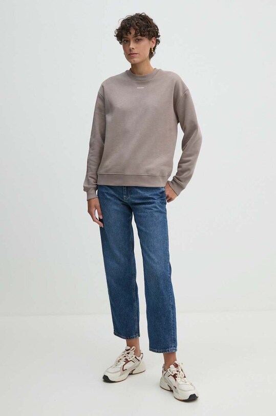 Calvin Klein bluza K20K208329 gri SS25