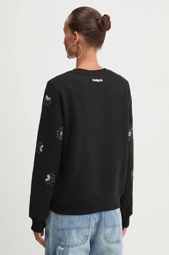 Odzież Desigual bluza JOYA 24WWSK32 czarny