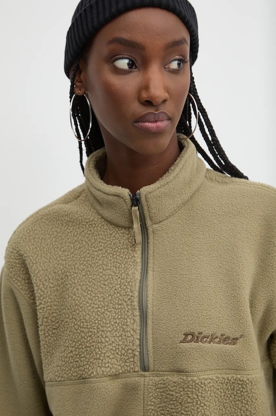 Fleecová mikina Dickies PINESDALE zelená DK0A864J