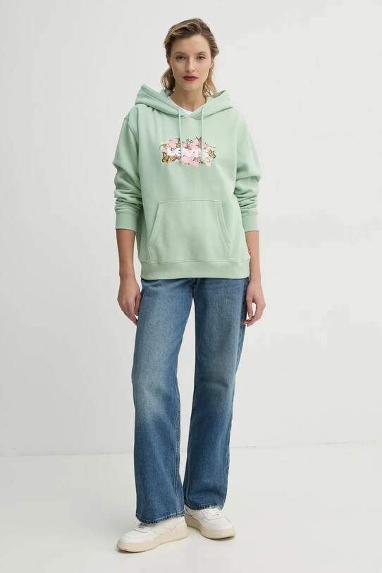 Levi's bluza A8801 verde SS25