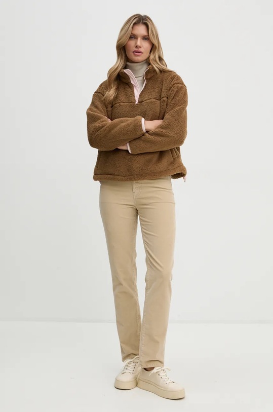 Mikina Levi's A9339 hnědá AW24