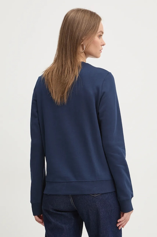 Odzież Desigual bluza bawełniana BUTTERLY 24WWSK05 granatowy