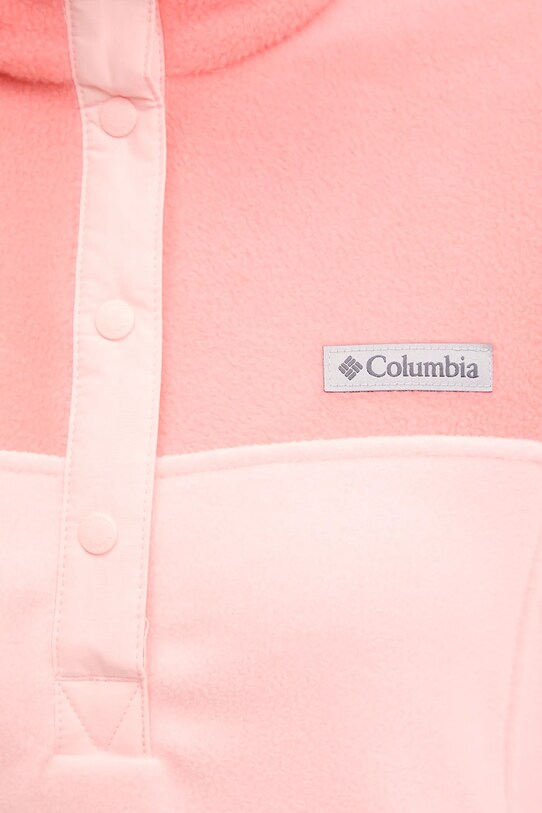 Columbia sportos pulóver Benton Springs 2085651 rózsaszín