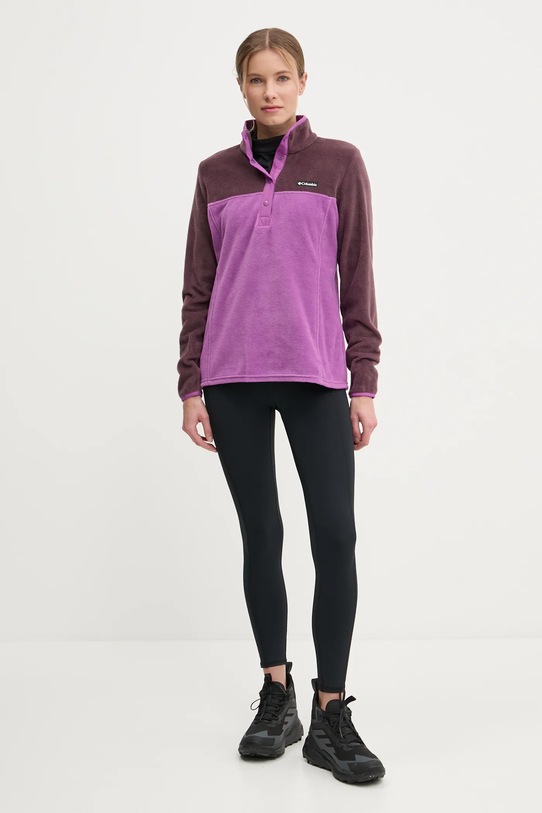 Columbia bluza sportowa Benton Springs 2085651 fioletowy AW25