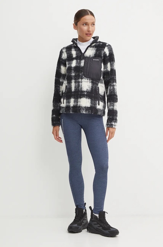 Columbia sportos pulóver West Bend 2085734 fekete AW24