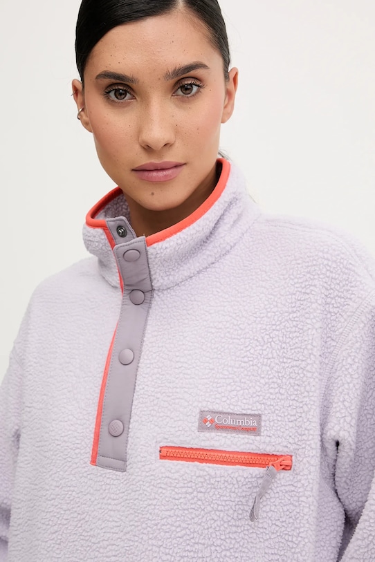 Columbia felpa da sport Helvetia violetto 2092231