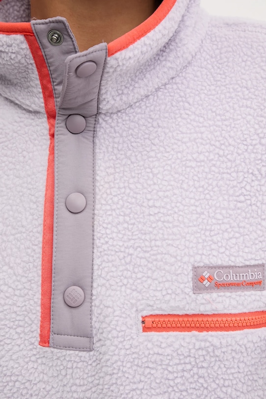 Columbia felpa da sport Helvetia 2092231 violetto