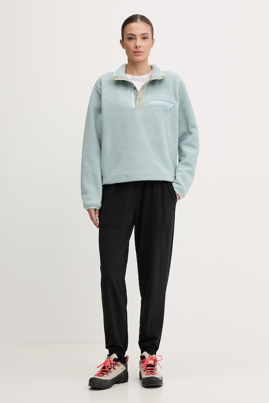 Columbia bluza sportowa Helvetia 2092231 turkusowy SS26